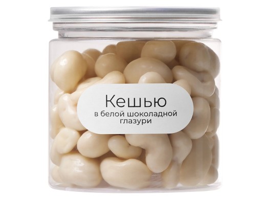 Кешью в белой глазури, 140 гр (Р)