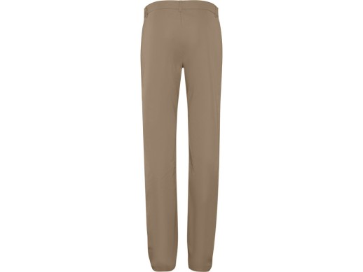 BEVERLY женские брюки, бежевый с нанесением логотипа с нанесением логотипа