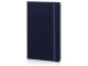 Записная книжка Moleskine Classic (в линейку) в твердой обложке, Medium (11,5x18 см), синий с нанесением логотипа с нанесением логотипа
