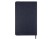 Записная книжка Moleskine Classic (в линейку) в твердой обложке, Medium (11,5x18 см), синий с нанесением логотипа с нанесением логотипа