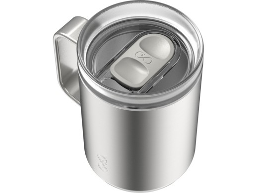 Ocean Bottle дорожная кружка-термос объемом 350 мл - стальной с нанесением логотипа с нанесением логотипа