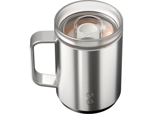 Ocean Bottle дорожная кружка-термос объемом 350 мл - стальной с нанесением логотипа с нанесением логотипа