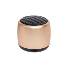 Портативная mini Bluetooth-колонка Sound Burger Loto золото   26530/49