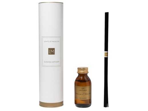 Ароматический диффузор с палочками, табак и ваниль, 100 мл