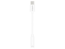 Rombica Type-C Adapter 3.5 White, белый