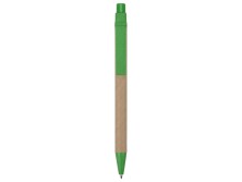 Ручка картонная шариковая Эко 3.0, зеленый