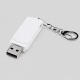Флешка USB 2.0 Варуна на 512 Мбайт, крапчатый белый