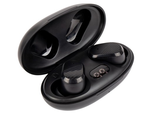 Наушники HIPER TWS Lazo X35 Black (HTW-LX35) Bluetooth 5.0 гарнитура, Черный (Р) с нанесением логотипа с нанесением логотипа