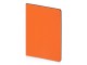 Бизнес-тетрадь А5 Pragmatic Contrast, 40 листов в клетку, оранжевый с темно-серым срезом