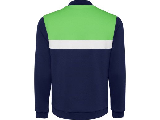 Спортивная куртка Leros унисекс, папоротниковый/синий нэйви с нанесением логотипа с нанесением логотипа