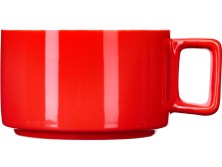 Набор чашка с бамбуковым блюдцем Sheffield, красный