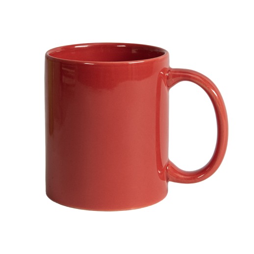 Кружка DECOL для деколи, 330 мл, d=82 мм, премиум, красная 23516/08