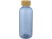 Ziggs спортивная бутылка из переработанного пластика объемом 650 мл, синий прозрачный