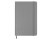 Записная книжка Moleskine Classic (в линейку) в твердой обложке, Medium (11,5x18 см), серый с нанесением логотипа с нанесением логотипа