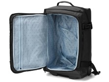 Сумка на колесах TORBER Mobi, чёрный, полиэстер 900D с PU покрытием, 60 х 38 х 25,5 см, 57 л