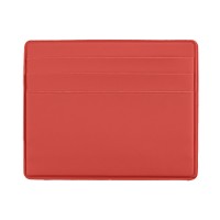 Чехол Simply для 6 карт с отделением для денег, красный, PU   19725/08