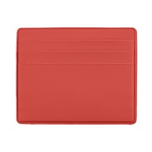 Чехол Simply для 6 карт с отделением для денег, красный, PU   19725/08