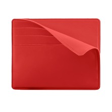 Чехол Simply для 6 карт с отделением для денег, красный, PU 19725/08