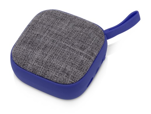 Портативная колонка Arietta, синий с нанесением логотипа с нанесением логотипа