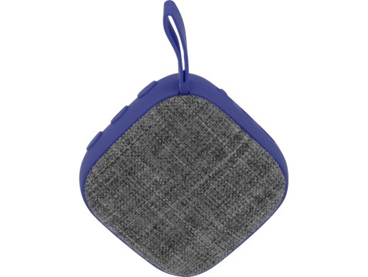 Портативная колонка Arietta, синий с нанесением логотипа с нанесением логотипа