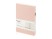 Ежедневник недатированный А5 Grand, пудровый с нанесением логотипа с нанесением логотипа