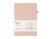 Ежедневник недатированный А5 Grand, пудровый с нанесением логотипа с нанесением логотипа