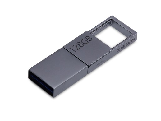 USB 3.0-флешка на 128 Гб с разъемами USB-A и Type-C, серебристый с нанесением логотипа с нанесением логотипа