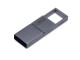 USB 3.0-флешка на 128 Гб с разъемами USB-A и Type-C, серебристый с нанесением логотипа с нанесением логотипа