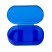 Витаминница TRIZONE, 3 отсека; 6 x 1.3 x 3.9 см; пластик, синяя   343283/24