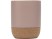 Billie керамическая кружка объемом 300 мл с пробковыми деталями и матовой отделкой, пыльно-розовый