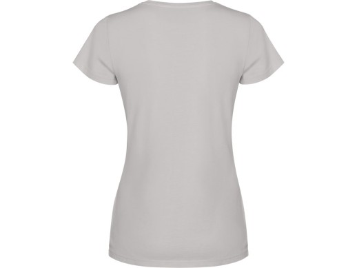 Футболка Fiyi женская, каменистый выстиранный с нанесением логотипа с нанесением логотипа