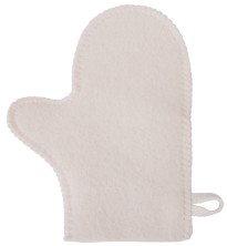 Рукавица для бани и сауны Healing, белый