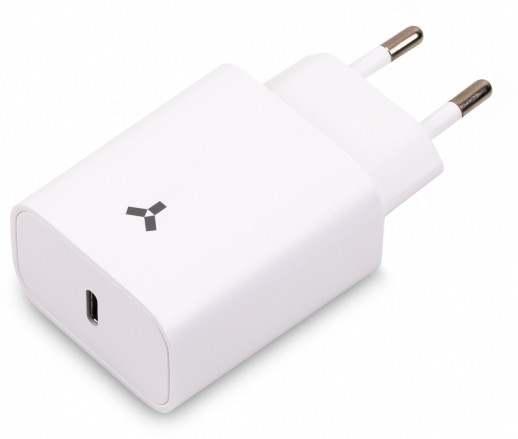 Адаптер сетевой ACCESSTYLE BASALT 20WT, белый   37143/01