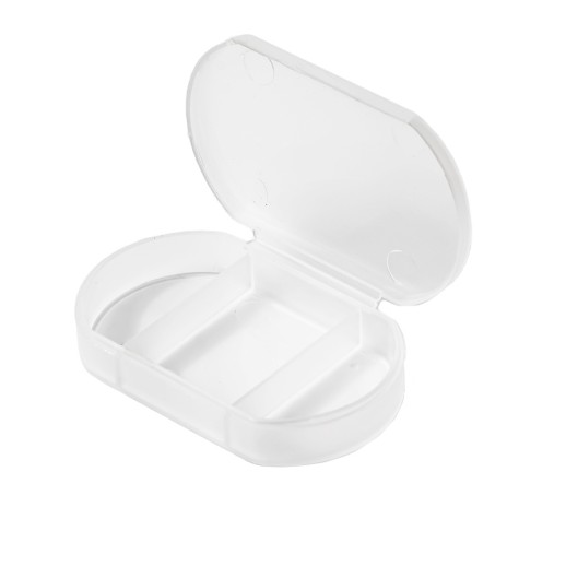Витаминница TRIZONE, 3 отсека; 6 x 1.3 x 3.9 см; пластик, прозрачная   343283/90