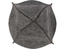 Шапка для бани и сауны Healing, серый