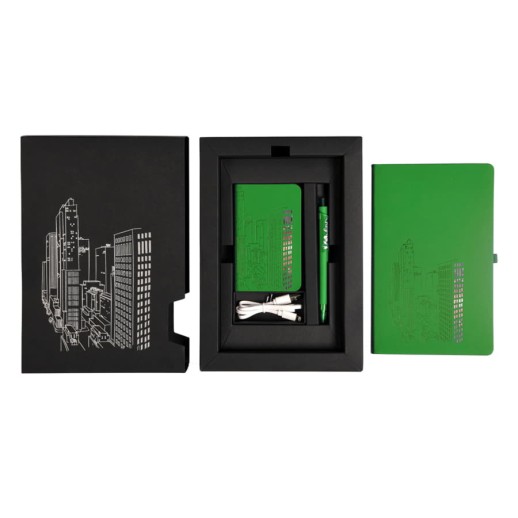 Коробка POWER BOX черная, 25,6х17,6х4,8см.   20215/35