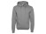 Толстовка с капюшоном Amsterdam мужская, серый меланж с нанесением логотипа с нанесением логотипа
