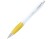 Nash шариковая ручка из переработанной пластмассы - Желтый (черные чернила)