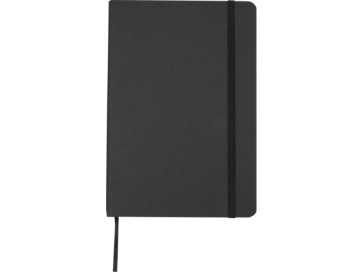 Holm блокнот формата А5 из каменной бумаги с линованными страницами - сплошной черный