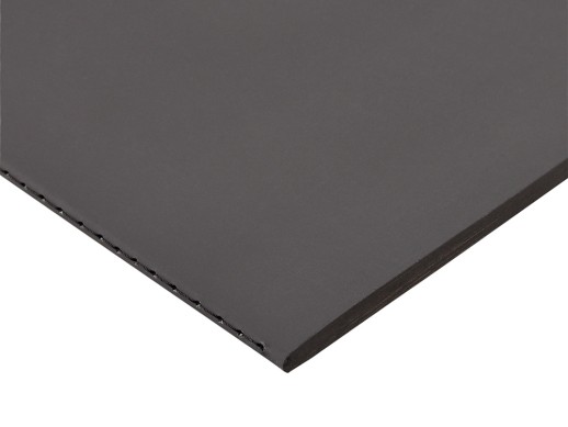 Бизнес-тетрадь А5 Pragmatic Contrast, 40 листов в клетку, серый с черным срезом