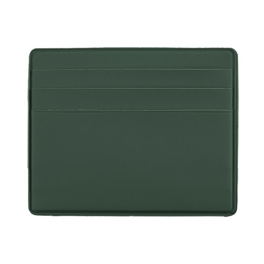 Чехол Simply для 6 карт с отделением для денег, зеленый, PU 19725/15 с нанесением логотипа с нанесением логотипа