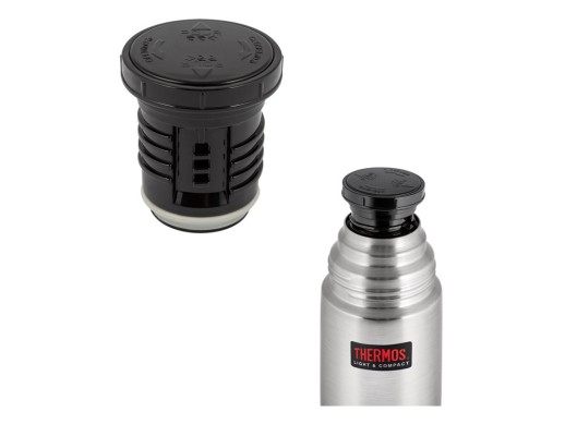 Термос из нерж. стали тм THERMOS FBB-1000B SBK с нанесением логотипа с нанесением логотипа