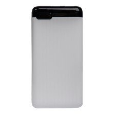 Универсальный аккумулятор Num 10 (10000 мАч), белый, 13,9х6.9х1,4 см   37171/01