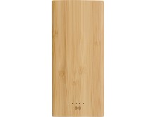 Внешний беспроводной аккумулятор из бамбука Bamboo Air, 10000 mAh