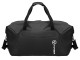Сумка дорожная TORBER РИТМ, чёрная, полиэстер 900D с PU покрытием, 65 х 37 х 34 см с нанесением логотипа с нанесением логотипа