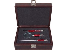 Набор Принц Уэльский : ручка шариковая, лупа, нож для бумаг