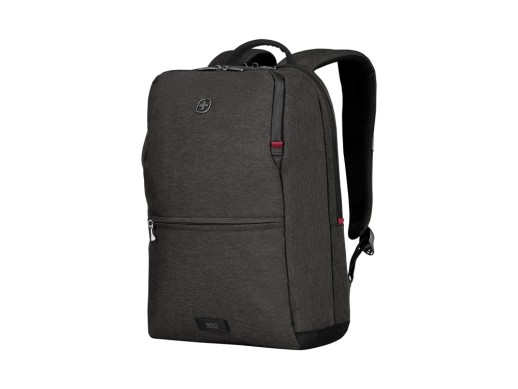 Рюкзак WENGER MX Reload 14, серый, 100% полиэстер, 28х18х42 см, 17 л с нанесением логотипа с нанесением логотипа