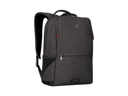 Рюкзак WENGER MX Reload 14, серый, 100% полиэстер, 28х18х42 см, 17 л с нанесением логотипа с нанесением логотипа