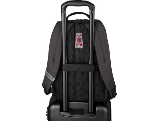 Рюкзак WENGER MX Reload 14, серый, 100% полиэстер, 28х18х42 см, 17 л с нанесением логотипа с нанесением логотипа