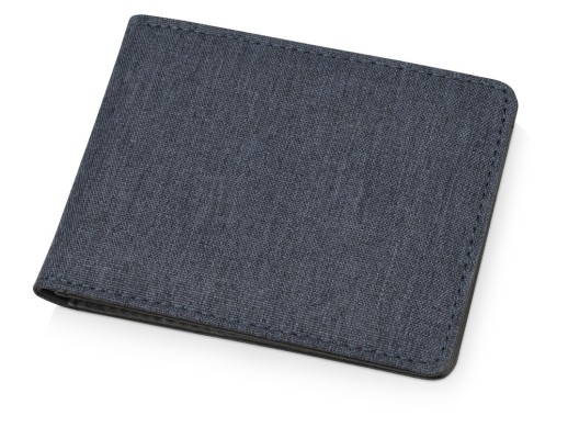 Кошелек Route RFID Safety, синий с нанесением логотипа с нанесением логотипа